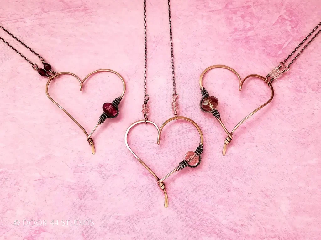 Create Romantic Heart-shaped Jewelry: A DIY Tutorial